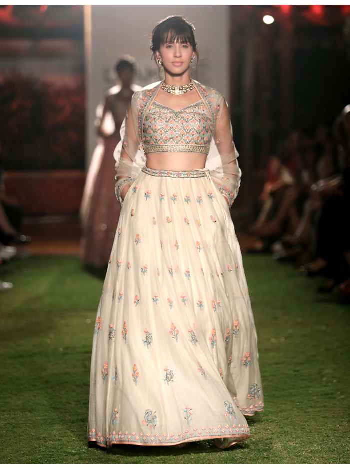 Image result for Anita Dongre Songs of Summer 2018 bridal lehengas