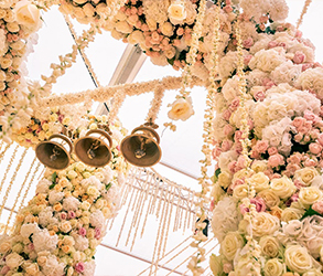 Floral Wedding Decor, White Weddings, UK