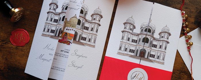 The Most Unique and Personalised Wedding Invites From A & K, Art and Kraft