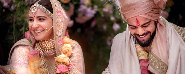 Anushka Sharma and Virat Kohli’s wedding in pictures