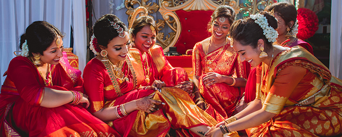 8 Bridal Red Kanchipuram Silk Saris To Curate A Timeless Wedding Wardrobe  