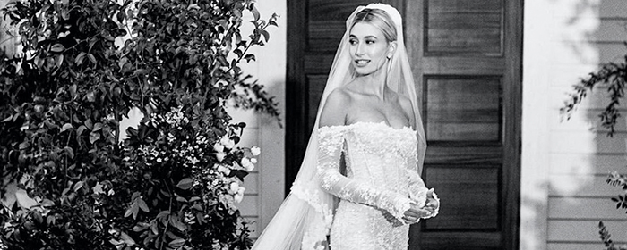 Hailey Bieber's Bridal Gown Is The Most Googled Celebrity Wedding Dress For 2021