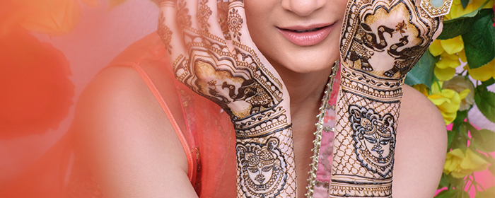 Unconventional Mehndi Designs For Playful Brides