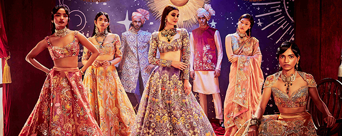 Aisha Rao recreates the splendour of a bygone era with her FDCI x Lakmé Fashion Week 2021 Collection