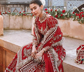 Regal Red Bridalwear Pieces To Have And Hold On Forever 