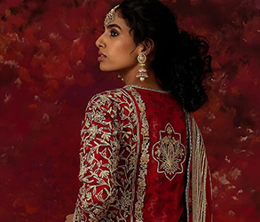 Designer Bridal Wedding Looks, Traditional Handcraft, Gota Patti, Simar Dugal