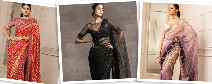 Explore 9 Distinctive Sari Styles By Tarun Tahiliani For Your Trousseau 